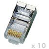 datacom plug stp cat5e 8p8c rj45 lanko 10ks ien501408