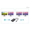 Video adaptér i-tec USB-C Dual 4K/60Hz (single 8K/30Hz) HDMI