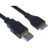 Kábel PremiumCord Micro USB 3.0 5Gbps USB A - Micro USB B, MM, 0,5 m