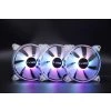 1stCOOL KIT AURA EVO CRYSTAL ARGB 3x CRYSTAL White fan + ARGB Nano controller