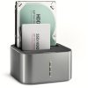 AXAGON ADSA-DC, USB-C 5Gb/s - 2x SATA 6G 2,5"/3,5" SSD/HDD CLONE DUAL dokovacia stanica