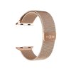 Remienok Mesh z nehrdzavejúcej ocele FIXED Mesh pre Apple Watch 38/40/41 mm, ružové zlato