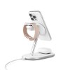 Nabíjací stojan Epico 3v1 MagSafe - nabíjanie pre iPhone 15W - biely
