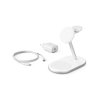 Nabíjací stojan Epico 3v1 MagSafe - nabíjanie pre iPhone 15W - biely