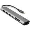 Multimediálny rozbočovač Epico 7v1 8K s konektorom USB-C - vesmírne sivý