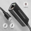 AXAGON ADE-ARC, USB-C 3.2 Gen 1 - Gigabitová sieťová karta, Realtek 8153, automatická inštalácia