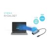 Kovový gigabitový ethernetový adaptér i-tec USB-C