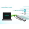 i-tec USB-C nabíjací kovový HUB so 7 portami