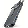 AXAGON HMC-5H8K, rozbočovač USB 5Gb/s, 2x USB-A, USB-C, HDMI 8k/30Hz, PD 100W, kábel USB-C 15cm
