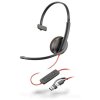 Poly headset Blackwire 3210, adaptér USB-C/A, mono