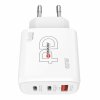 SKROSS Nabíjací adaptér USB A+C Nabíjačka 65W GaN EU, Power Delivery, typ C
