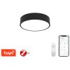 IMMAX NEO RONDATE SLIM Inteligentné stropné svietidlo 40 x 7cm 28W čierne Zigbee 3.0, TUYA