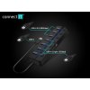 CONNECT IT Mighty Switch 2 USB-A hub, (4xUSB-A 3.0, 3xUSB-A 2.0), externý