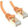 conexpro slim patch kabel stp cat6a 1m oranzovy ien519517