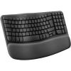 logitech wave keys wireless ergonomic keyboard graphite cz sk ien520483