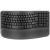 Bezdrôtová klávesnica Logitech Wave Keys CZ/SK, čierna