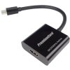 Adaptér PremiumCord mini DisplayPort - HDMI samec/samica, 3D, 4K2K@60Hz