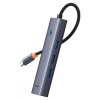 Dokovacia stanica Baseus Ultra Joy USB 6v1 (USB-C/1xHDMI4K30Hz/3xUSB 3.0/1xPD/RJ45) sivá