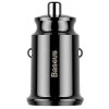 Nabíjačka do auta Baseus Grain 2x USB 5V 3,1A (čierna)