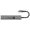 CONNECT IT CompactPRO USB-C hub + čítačka kariet, (2xUSB-A 3.0, 1xUSB-C), externý, antracitová