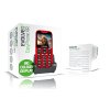 EVOLVEO EasyPhone XR červený