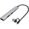 i tec usb a usb c metal hub 1x usb c 3 1 3x usb 2 0 ien528557