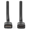 Nedis HDMI (M) - HDMI (F) predlžovací kábel 1 m