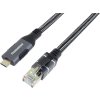 PremiumCord Ethernetový kábel USB-C -> LAN RJ45 10/100/1000 MBIT dĺžka 1 m