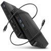 AXAGON HMC-U4, dokovacia stanica USB4 40Gb/s, 3x USB-A, 2x USB-C, HDMI a DP 8K/30Hz, RJ-45, SD/mSD, audio, PD100W