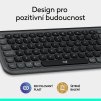 Logitech POP ICON KEYS, grafitová , US INT'L