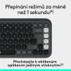 Logitech POP ICON KEYS, grafitová , US INT'L