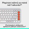 Logitech POP ICON KEYS, biela, US INT'L