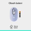 Myš Logitech POP, fialová