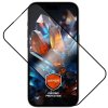 Ultraodolné tvrdené sklo FIXED Armor s aplikátorom proti prachu a vrstvou AR pre Apple iPhone 15/iPhone 16, čierne