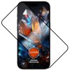 Ultraodolné tvrdené sklo FIXED Armor s aplikátorom proti prachu a vrstvou AR pre Apple iPhone 16 Pro Max, čierne