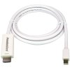 Kábel PremiumCord mini DisplayPort 1.2 na HDMI 2.0 pre 4Kx2K@60Hz, 2 m