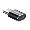 Adaptér Baseus microUSB na USB-C čierny