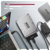 AXAGON ADSA-FPX, adaptér USB-C 10Gb/s - SATA 6G, 2,5"/3,5" SSD/HDD FAST PORT X, vrátane. Napájací zdroj AC