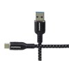 PremiumCord USB-C na USB 3.0 A (USB 3.2 generácie 1, 3A, 5Gbit/s) bavlnené opletenie a hliníkové konektory 1 m
