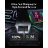 Nabíjačka Anker Prime 200W, 4x USB-C, 2x USB-A, GaN