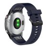 Silikónový remienok FIXED pre Garmin QuickFit 20 mm, modrý