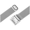 Sieťovina z nehrdzavejúcej ocele FIXED Mesh Strap pre Garmin QuickFit 20mm, strieborná