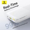 Powerbank Baseus Bipow 2 10000mAh 20W s káblom USB-C biela