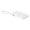 Powerbank Baseus Bipow 2 10000mAh 20W s káblom USB-C biela