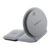 Magnetický držiak do auta s bezdrôtovým nabíjaním Baseus PrimeTrip C02 sivý