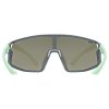 Slnečné okuliare UVEX SKYRYSE JR. GREY-GREEN MATT/MIR.BLUE