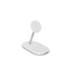 Bezdrôtový nabíjací stojan Epico UltraBase Qi2 2v1 Mag+ EX40 - biely