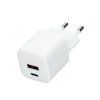 solight usb c usb a fast charger gan 20w pd ien549900