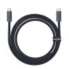 Baseus Flash USB-C/USB-C kábel 1m 240W čierny