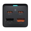 Nabíjacia stanica Baseus GaN3 Pro 65W 1xzásuvka, 2xUSB-C, 2xUSB čierna